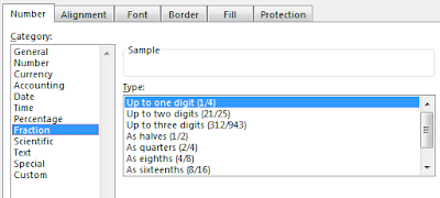 Format Fraction